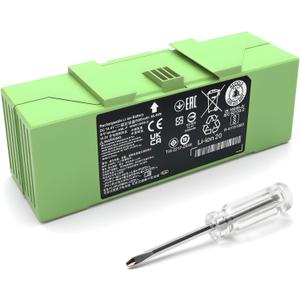 Upgraded 6000mAh ABL-F Battery for iRobot Roomba j7 j7+, Replacement for iRobot j9 j8 j5 j5+ j6 j6+ i8 i8+ i7 i7+ i7 Plus i6 i3 i3+ i3 Plus i4 i4+ e5 e6 Series Robot Sweeper, ABL-D1 ABL-D2