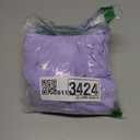 CICIDUDU Women's Summer Dress Casual Wrap V Neck Flutter Sleeve Double Layer Ruffle Wedding Guest Short Mini Dresses (M, Purple)