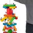 Featherland Paradise - Knots N Blocks - XXL Bird Toy - Parrot Toys - Bird Toys for Parrots, Macaws, Cockatoos, Very Large Birds, Big Beaks