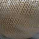 ORFOFE Large Woven Lampshade Bamboo Lamp Cover Pendant Lamp Cover Wicker Decorative Lampshade, 20x20cm
