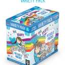 Weruva B.F.F. OMG - Best Feline Friend Oh My Gravy!, Variety Pack, Potluck O' Pouches, Wet Cat Food, 2.8Oz Pouches (Pack of 12)