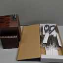 Knife Block Set: Ultra Sharp Kitchen Knife Set with Block and Sharpener, 15 Piecs Full Tang German Stainless Steel Professional Knife Set with Ergonomic Handle, Christmas Gift