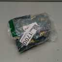 AVOIN colorlife Christmas Green Velvet Throw Pillow Covers 18 x 18 Inch, Gold Foil Print Christmas Tree Design, Glitter Accent Cushion Case Luxury Decoration for Sofa Couch Home Set of 2 Green