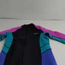 GoldFin Wetsuit Top Women, 2mm Wetsuits Jacket Long Sleeve Neoprene Tops for Water Aerobics Diving Surfing Swimming (Large, Rose-Red)