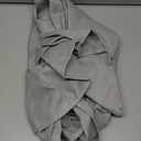 H.VERSAILTEX Linen Textured Table Cloths 60 x 120 Inch Premium Solid Tablecloth Spill-Proof Waterproof Table Cover for Dining Buffet Feature Extra Soft and Thick Fabric Wrinkle Free, Grey (Dove Gray)