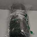 Elegear Double Sleeping Pad for Camping, 4.7" Ultra-Thick Camping Sleeping Pad 2 Person with Pillow Built-in Foot Pump, Portable Camping Sleeping Mat for Backpacking Hiking Tent (Army Green Full)