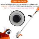 C3-2 Trimmer Head for Stihl Autocut C3-2 FSA57 FSE52 FSA 57 FSE 52 Weed Eater String Trimmer Head Replaces 4009-710-2106,Weed Wacker Replacement Parts with 0.080" Pre-Wound Double Line,2-Pack