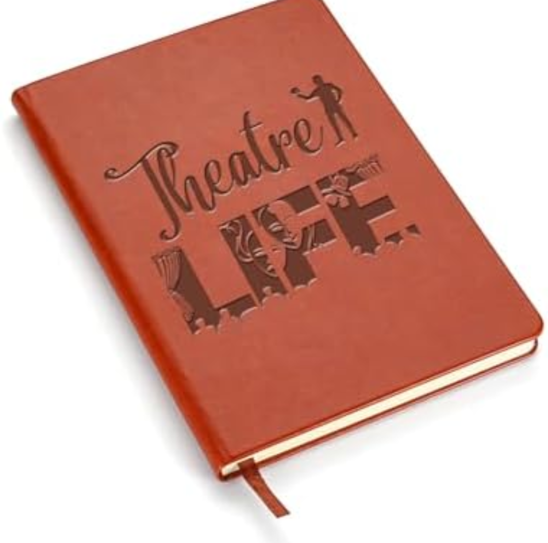 DTUWRCP Theater Gifts Musical Theatre Journal Broadway Gift Idea for Actors Dramatic Acting Notes Drama Actor Actress Gifts (Theater LIFE)