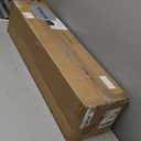 Amazon Basics Sturdy Cat Scratching Post for Indoor Cats & Kittens, Classic Single Post with Sisal Rope, Jute Fiber, Wood Base, Large (35.4"H), Brown