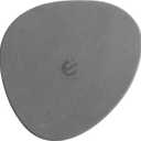 Elfcool Plant Saucer Quick Dry Absorbent Flower Plant Pot Saucer Dirp Tray Diatomaceous Earth Plant Mat for Indoor Outdoor Plants (12''-Dark Grey-1pack)
