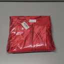 Newrara Unisex Shiny Kindergarten Graduation Gown Cap with Tassel (Red)