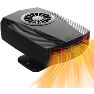 12 Volt Car Heater That Plugs Into Cigarette Lighter, Windshield Defroster & Defogger, 360 Rotary, 150W portable heater for car,SUV