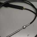 18FT Mechanical Rack & Pinion Steering Cable SSC134XX, Back Mount Rack Single Cable Compatible with Seastar SH5210P, SH5230P, SB39526P, SB39544P, SS14115 SS15115