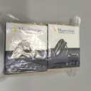 2 Pack Alloy Folding Magnetic Car Phone Holder,360 Rotation Magnetic Cell Phone Holder for Car [Super Strong Magnet] Bracket Magnetic Dashboard Phone Car Mount for All Smartphone (Silver+Black)