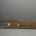 Double Curtain Rod for Window 48-84 Inch, Brushed Nickel Double Curtain Rods, Room Darkening Wrap Around Double Window Rods, Adjustable 1-Inch Front and 5/8 Inch Back Double Drapery Rod