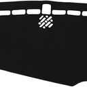 Dashboard Cover for Chevrolet Equinox LT RS Activ 2025 Dash Cover Mat Carpet Center Console Dash Cover Mat Polyester Black 1 Pcs