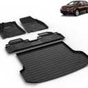 All Weather Car Floor Mats & Cargo Liner Set Fit for Lexus RX 2010 2011 2012 2013 2014 2015 Floor Liners Trunk Liner RX Cargo Mat Accessories Black