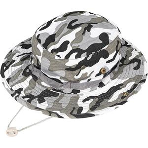 Sun Hats for Men Women Bucket Hat UPF 50+ Boonie Hat Foldable UV Protection Hiking Beach Fishing Summer Safari (1pack-gray Camo, 1pack-green Camo, 1pack-jungle Camo)