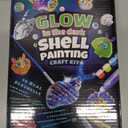 EPUMP Shell Painting Kit for Kids - Glow in The Dark Arts and Crafts Supplies Kits for Girls Boys - Kids Activities Creative Art Set Birthday Gifts DIY Paint Toys for Age 6 7 8 9 10 11 12 Years Old