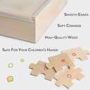 4-in-1 Princess Jigsaw Puzzles for Kids, Wood Puzzles for Kids Ages 3-5 48 Piece Wooden Puzzles for Toddlers 3-5, Wooden Puzzles for Toddlers, Essential Skills Gift for Girls Princesses