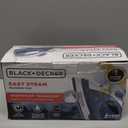 BLACK+DECKER Easy Steam Compact Iron for Clothes, Automatic Shutoff, Nonstick Plate, Light Weight, 1200 Watts (Standard)