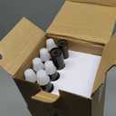 USFOOK Bronze Curtain Rod 32 To 58 Inches (2.6 To 4.8 Ft) 7/8 Inch Heavy Duty Curtain Rods For Windows Telescoping Splicing Drap