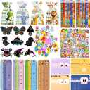 JALEBRO 24Pack Stationery Party Favors for Kids, Stationery Birthday Goodie Bags Classroom Gifts for Students, End of Year Student Gifts,Birthday Goodie Bag Stuffers Gifts Rewards Prizes