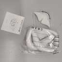 APEXINNO VR Silicone Face Pad Cover and Anti-Leakage Nose Pad for Meta Quest 3 Original Headset Accessories, VR Face Cushion and Light Blocker for Oculus Quest 3 Headset (White)