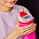 4 x 2 Pcs Leak-Proof Replacement Stopper Compatible with Owala FreeSip, Rubber Seal Replacement for Owala 19oz 24oz 32oz 40oz Bottle Mouth Cap(Grey)