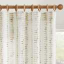 jinchan Linen Nursery Curtains for Living Room Boho Curtains for Bedroom Kids Room 96 Inches Long Geometric Printed Farmhouse Drapes Rod Pocket Window Treatment Curtain Set of 2 Panels Taupe Gray, Size: 50"W x 96"L (Pack of 2)