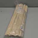 100 Pcs Wooden Dowel Rods - 3/8 x 17.5 Inch Unfinished Hardwood Sticks,Dowel Rods Wood Sticks for Craft and DIY, Macrame Dowel,Wooden Poles
