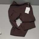 Colorfulkoala Dreamlux No Front Seam Leggings for Women 25"/28" Inseam, Seamless High Waisted Buttery Soft Yoga Pants (Large, Espresso)