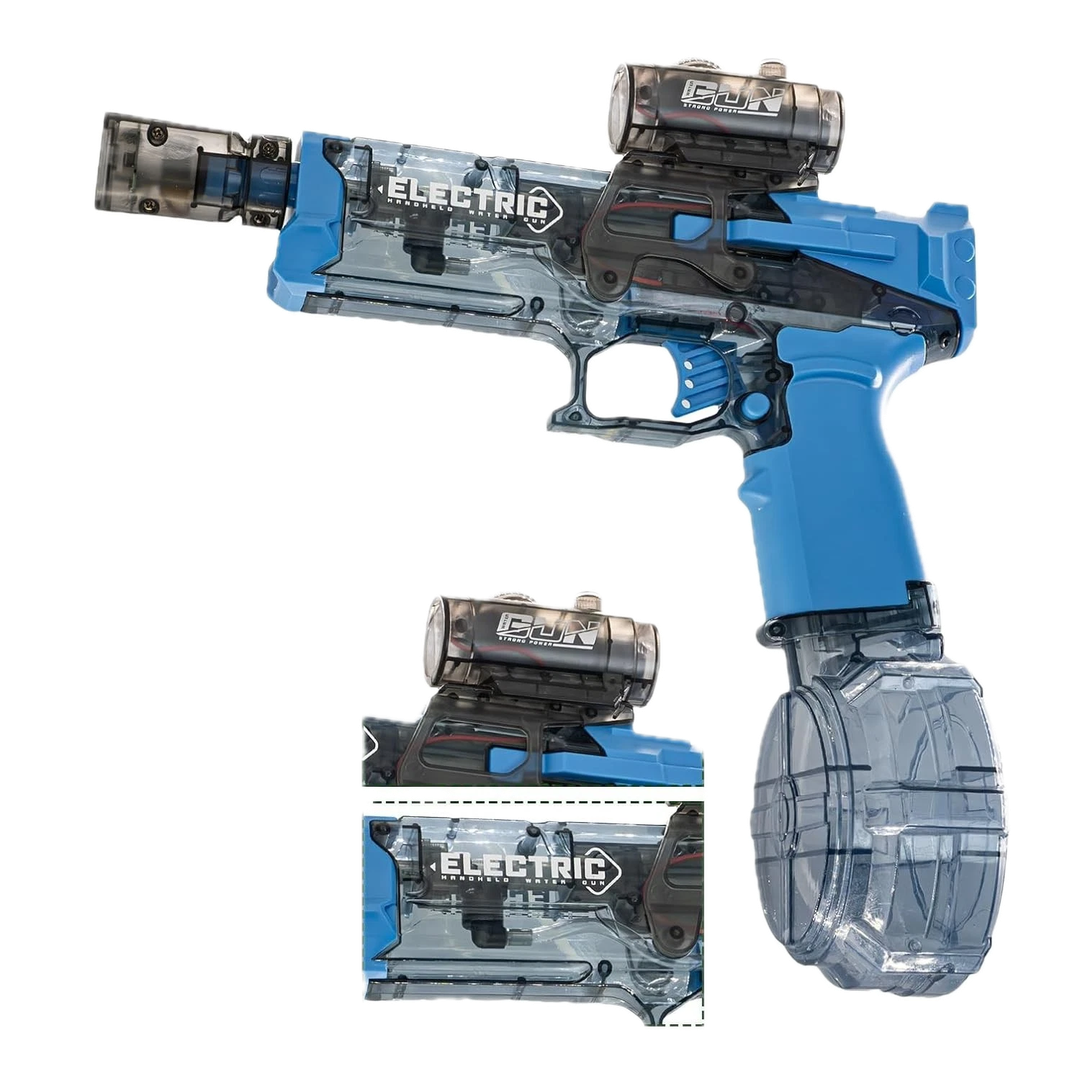 Electric Water Gun – 500CC High Power Soaker with Lights, 32FT Range