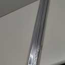 LazBlinds No Drill Zebra Blinds for Windows 39" W x 64" H, Grey
