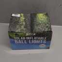 Solar Floating Pool Lights, 14.5" Inflatable LED Balls, IP67 Waterproof Solar Powered Lights, RGB Gradient for Snowy Beach Yard Wedding Party Outdoor Decor-4pacs (4 Pcs RGB(without remote control))