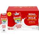 Horizon Organic Shelf Stable Whole Milk Boxes, Pack of 12 - 8g Protein per Serving (EXP 09/15/26)