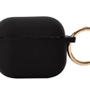 Hype Silicone Airpods Case Cover  Protective Shockproof & Dustproof AirPod Cover Case with Keychain - Plain & Marble Designs Compatitble with AirPods 3rd Gen and AirPods Pro