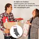 Funny Gifts Socks, Just A Girls Who Loves, Soft Novelty Socks For Friends Sister Daughter Birthday Gifts (Cow)