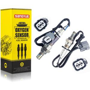 Sangyue 2X Oxygen Sensor 1 & 2 for 1998 1999 2000 2001 2002 Honda Accord 2.3L Upstream + Downstream Only fit F23A1 & F23A5