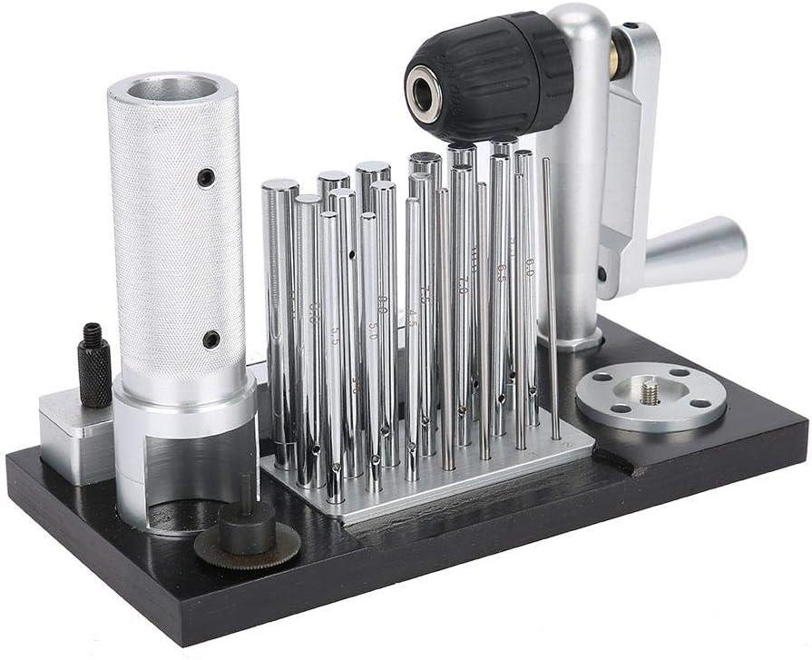 Jump Ring Maker, Stainless Steel Jewelry Making Tools, Manual Jump Ring Maker Machine Professional Easy to Use Jewelry Tool with 20 Mandrel Accessory for Jewelry Makers