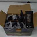 Mancra 8 Pack Solar Pathway Lights Outdoor, LED Solar Garden Lights Glass Stainless Steel Up to 12 Hrs Outdoor Lights for Landscape Lawn Yard Walkway Driveway (Black)