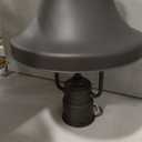 DESIGNERS FOUNTAIN 1-Light Bayport Outdoor Post Lantern, 15 Inch Exterior Lighting Fixture, Bronze, 31336-BZ