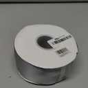 Grey Ribbon, Double Face 2 Inch x Continuous 50 Yards Grey Satin Ribbon for Gift Wrapping, Wedding Decoration and Floral Bouquets