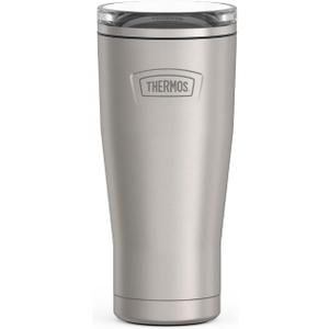 THERMOS ICON SERIES, Stainless Steel Cold Tumbler, 24 Ounce, Matte Stainless Steel (24 oz)