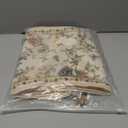 ISAENNE Designer Linen Table Runner 87 Inches Long,Elegant Floral Bird Pattern Table Runners for Dining Room,Farmhouse Rustic Kitchen Decor,Thanksgiving,Christmas,12"*87"-Cornucopia