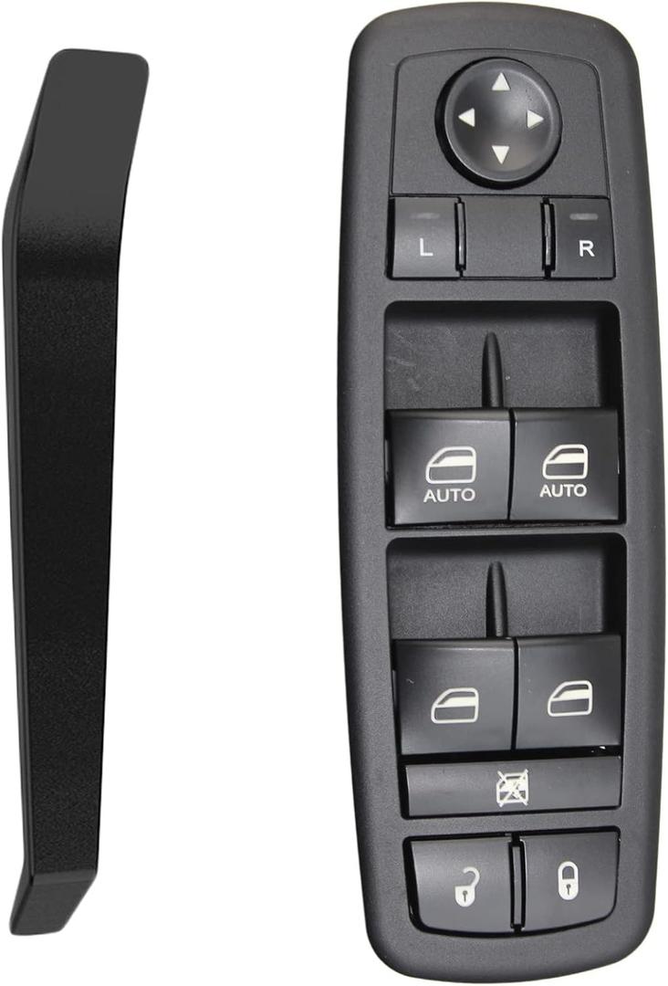 Power Window Master Switch Front Driver Left Side Fits for 2009-2010 Dodge Journey 2007-2011 Dodge Nitro 2008-2012 Liberty Replace 4602533AF, 4602533AB, 4602533AD, 4602533AE, 4602863AB