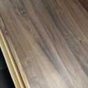 32 x 18 Inches Extra Large Rectangle Black Walnut Wood Ottoman Tray with Handles, Serve Tea, Coffee Classic Wooden Decorative Serving Tray
