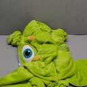 COSUSKET Snug Fit Unisex Adult Onesie Pajamas, Flannel Cosplay Animal One Piece Halloween Costume Sleepwear Homewear (Small, Light Green)