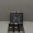Pollock Shower Dispenser 3 Chamber No Drill Shampoo and Conditioner Dispenser for Bathroom, Large Capacity, Silver
