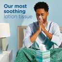 Puffs Plus Lotion Facial Tissue, 18 Cubes, 56 Tissues per Box, Allergies and Colds